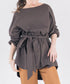 BELTED LONG TSHIRT