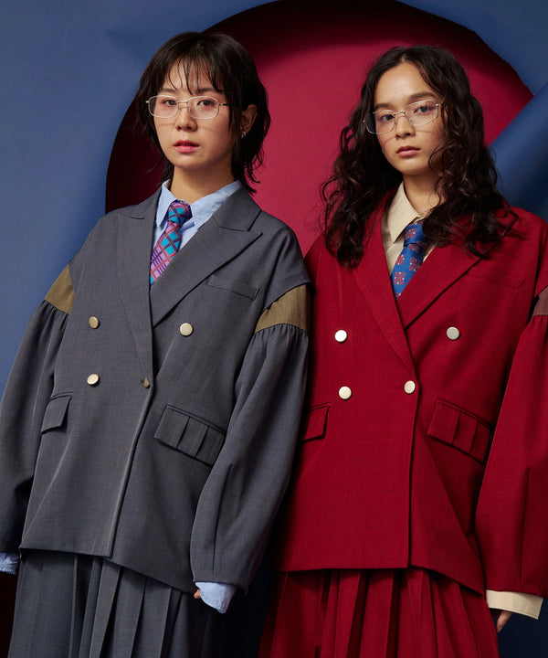 2WAYボリュームスリーブテーラードジャケット