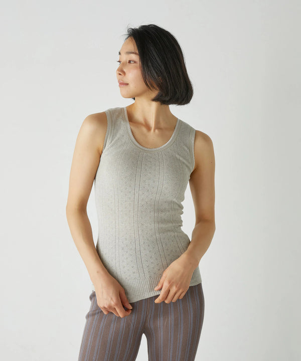 PALM CUP ORGANIC COTTON SLEEVELESS