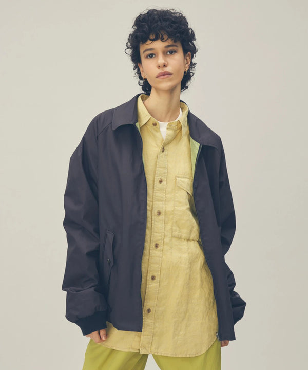 リバーシブル ハリントンジャケット