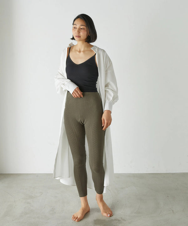 PALM COTTON MESH LEGGINS