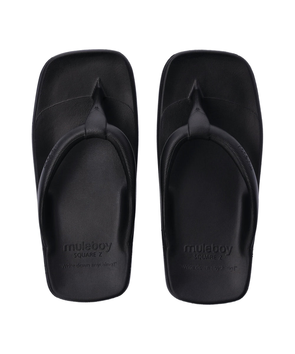 SQUARE Z FLIP FLOP｜muleboy（ミュールボーイ） – Re:Circulet