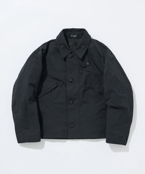 REVERSIBLE MILITARY SHORT JACKET