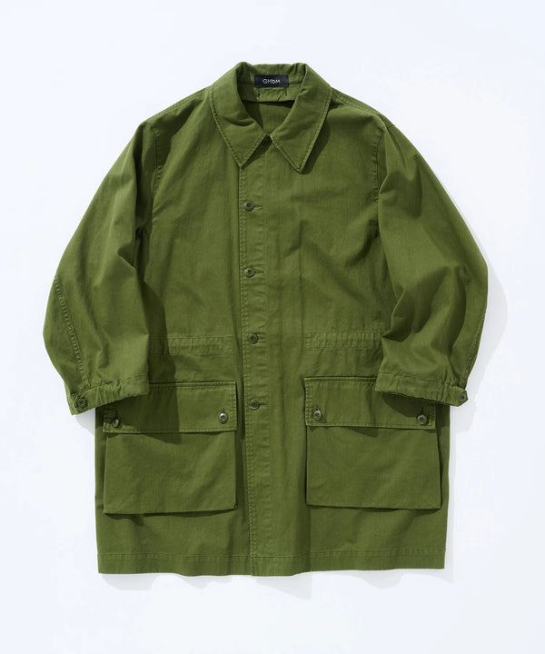 GARMENT DYED OVER SHELL COAT