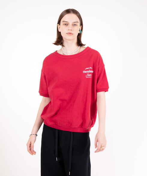 オーガビックコットン ハーフスリーブ トップス