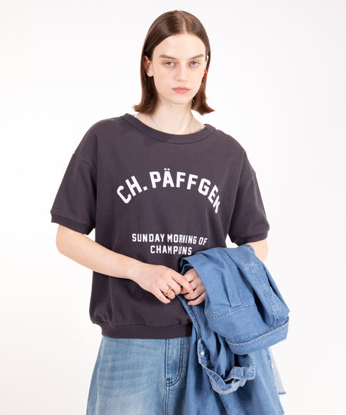 オーガビックコットン ハーフスリーブ トップス