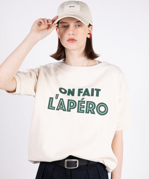 オーガビックコットン ハーフスリーブ トップス