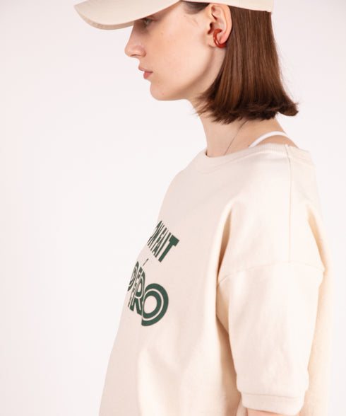 オーガビックコットン ハーフスリーブ トップス