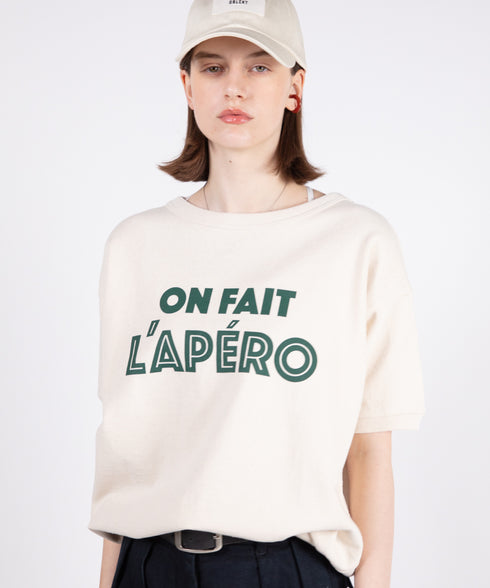 オーガビックコットン ハーフスリーブ トップス