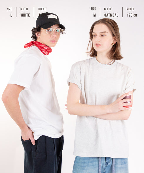 ラウンドボディTシャツ