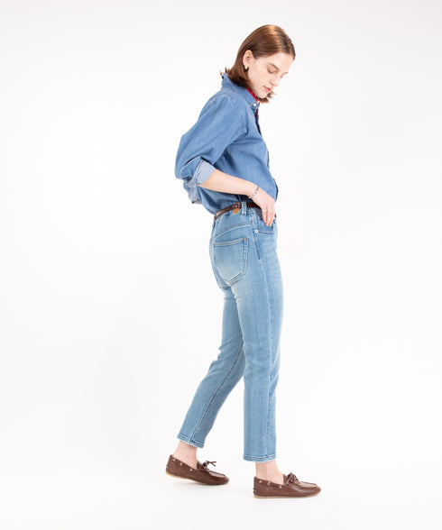 コンフォータブルデニム スリムパンツ(ウィメンズ)