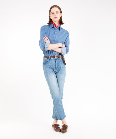 コンフォータブルデニム スリムパンツ(ウィメンズ)