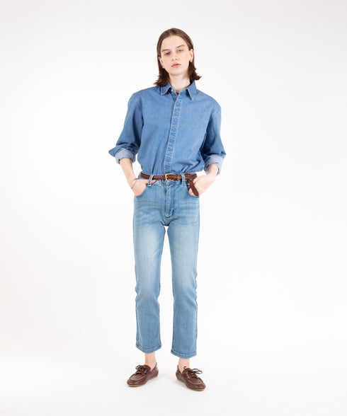 コンフォータブルデニム スリムパンツ(ウィメンズ)