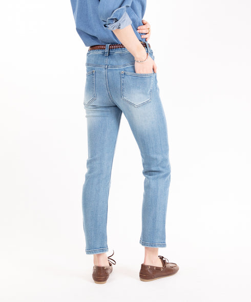 コンフォータブルデニム スリムパンツ(ウィメンズ)