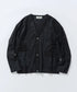 PATCHWORK OVERDYE CARDIGAN