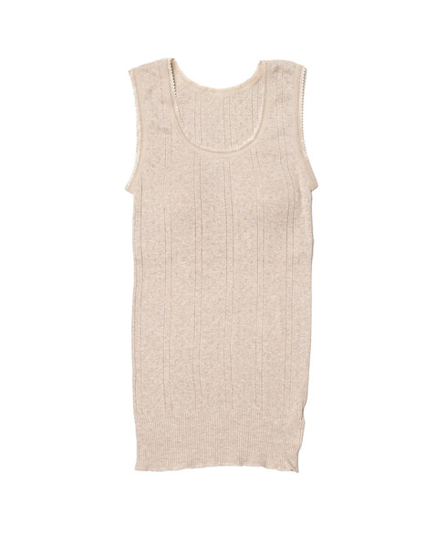 PALM CUP ORGANIC COTTON SLEEVELESS