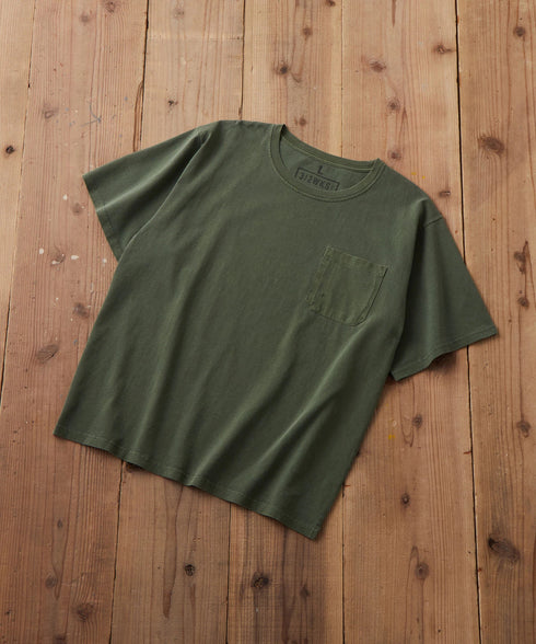 ヘビーウェイトシングルポケットTシャツ