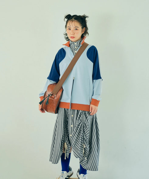 マルチウェイシルバーライントラックジャケット【ユニセックス】