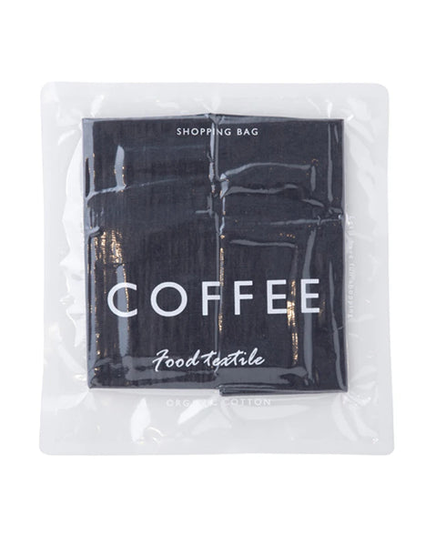 SHOPPING BAG COFFEE DENIM Mサイズ