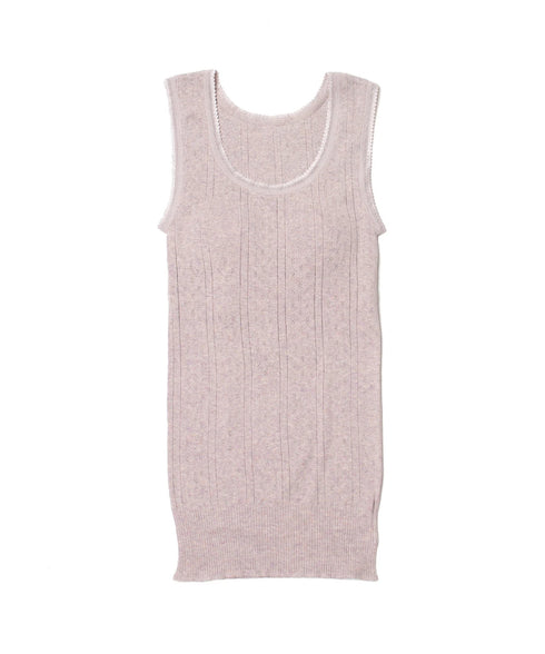 PALM CUP ORGANIC COTTON SLEEVELESS