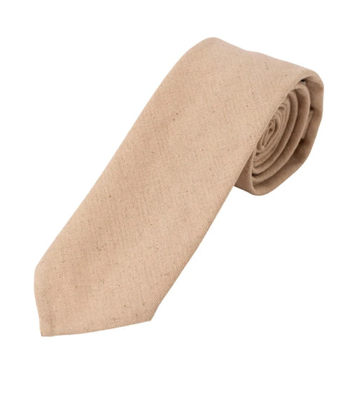 COTTON LINEN TIE