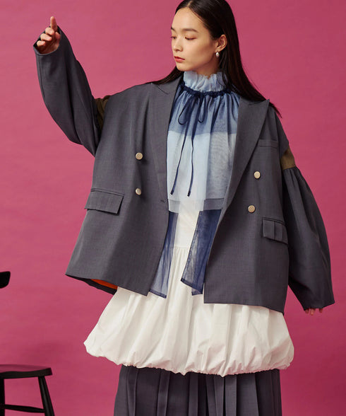 2WAYボリュームスリーブテーラードジャケット