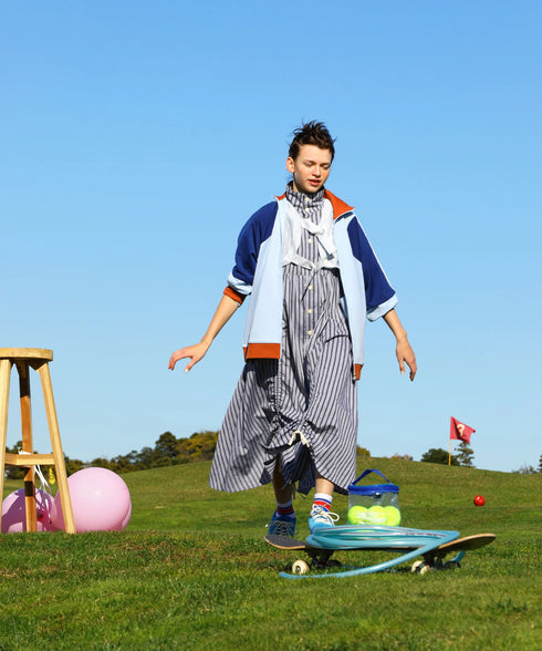 マルチウェイシルバーライントラックジャケット【ユニセックス】