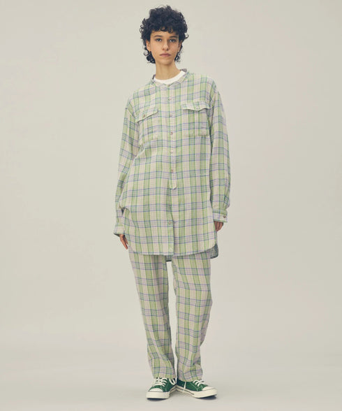 ユーティリティー ロングテールシャツ(ガーゼ)