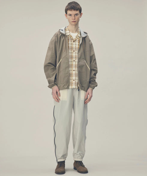 リバーシブルサイドジップパンツ