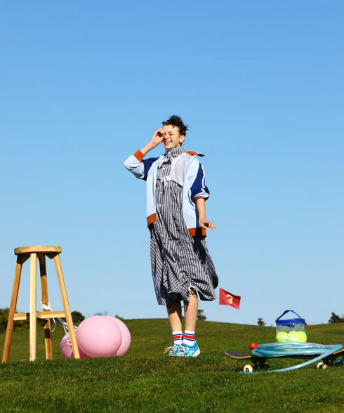 マルチウェイシルバーライントラックジャケット【ユニセックス】