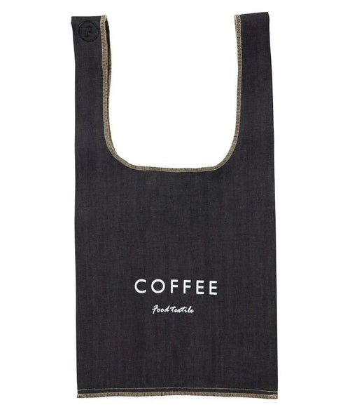 SHOPPING BAG COFFEE DENIM Sサイズ