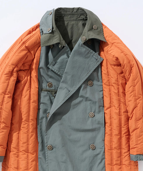 REVERSIBLE TRENCH COAT