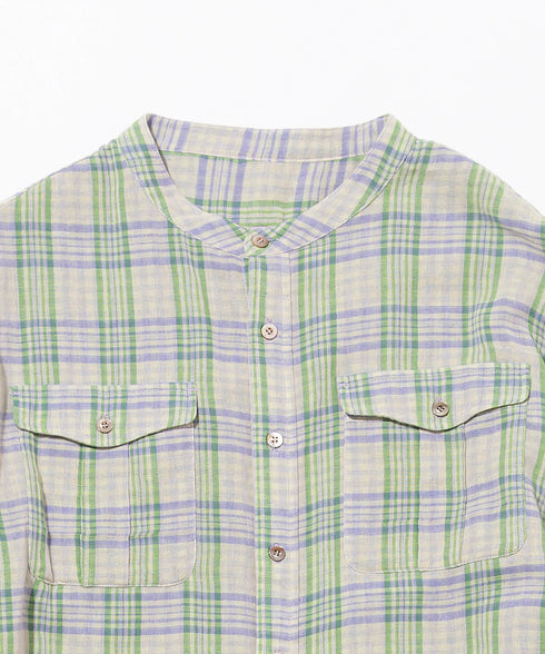 ユーティリティー ロングテールシャツ(ガーゼ)