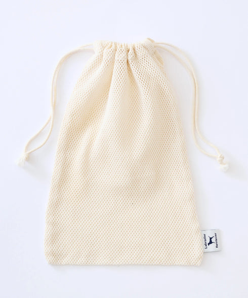 オーガニックコットンレディースフットカバー 洗濯ネットセット