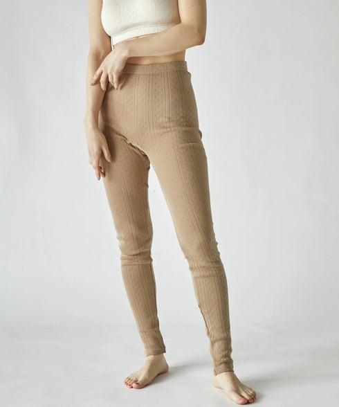 PALM COTTON MESH LEGGINS