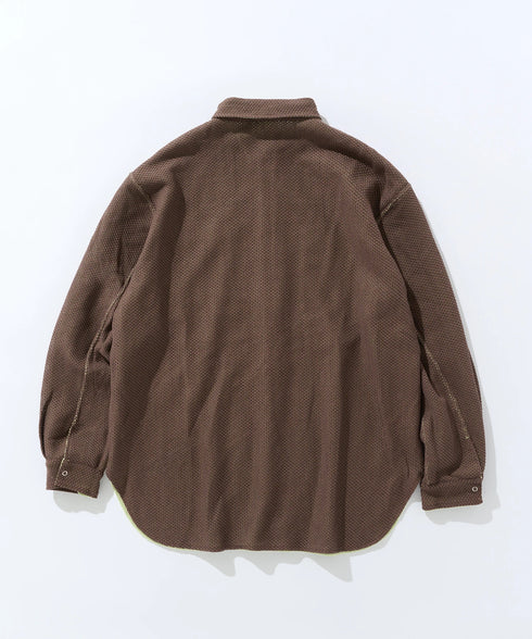 REVERSIBLE MESH BIG SHIRT