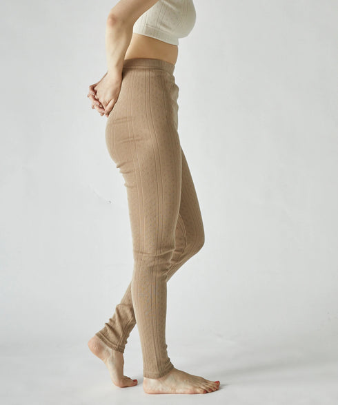 PALM COTTON MESH LEGGINS