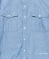 ユーティリティー ロングテールシャツ(シャンブレー)