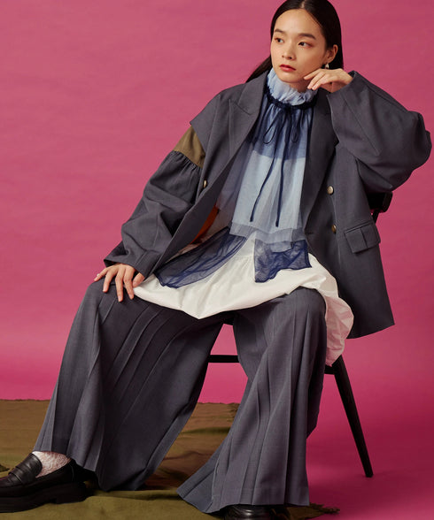 2WAYボリュームスリーブテーラードジャケット