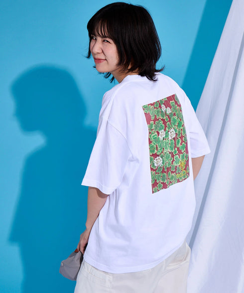 Lucky CloverバックプリントビッグT