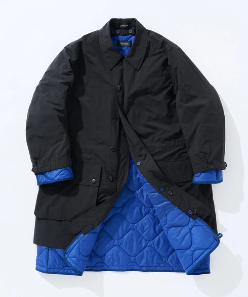 COLOR PIPING LINNER COAT