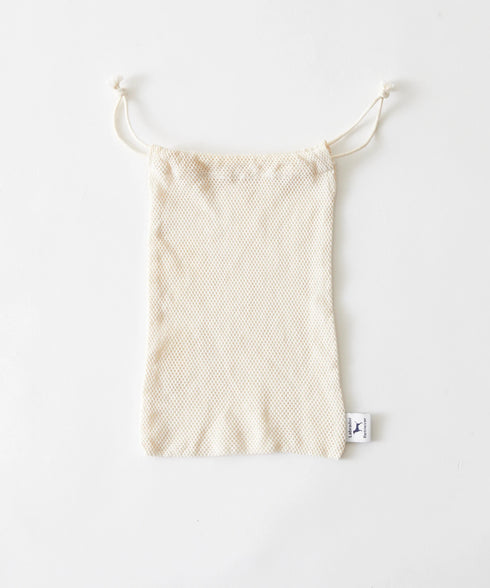 オーガニックコットンレディースフットカバー 洗濯ネットセット