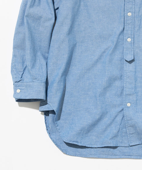 ユーティリティー ロングテールシャツ(シャンブレー)