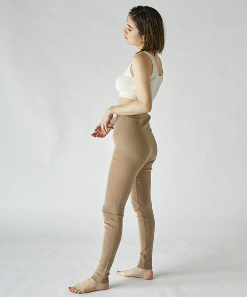 PALM COTTON MESH LEGGINS