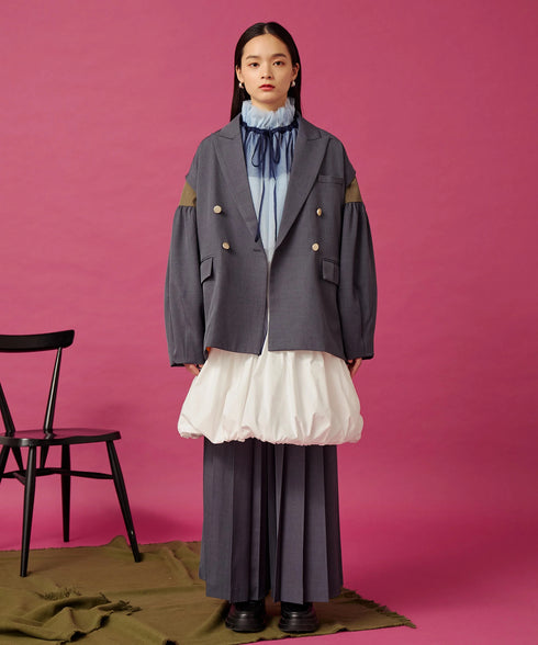 2WAYボリュームスリーブテーラードジャケット