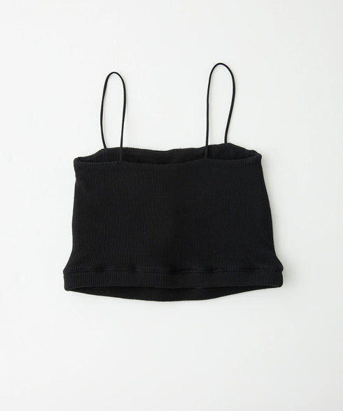 RIB STRAP SHORT TOPS