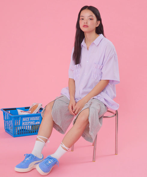 マルチウェイジップラインスウェットパンツ