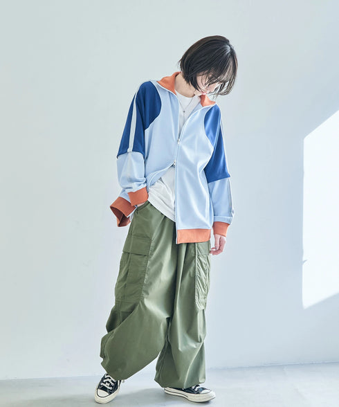 マルチウェイシルバーライントラックジャケット【ユニセックス】