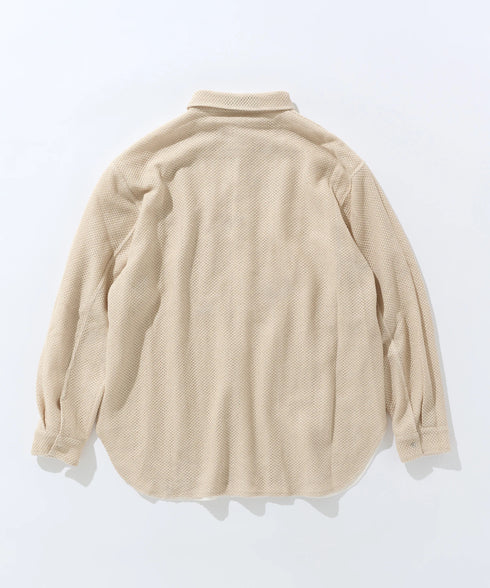 REVERSIBLE MESH BIG SHIRT