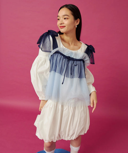 マルチウェイビスチェセットバルーンワンピース